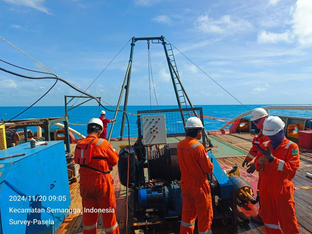 Cable Installation Deck Operation